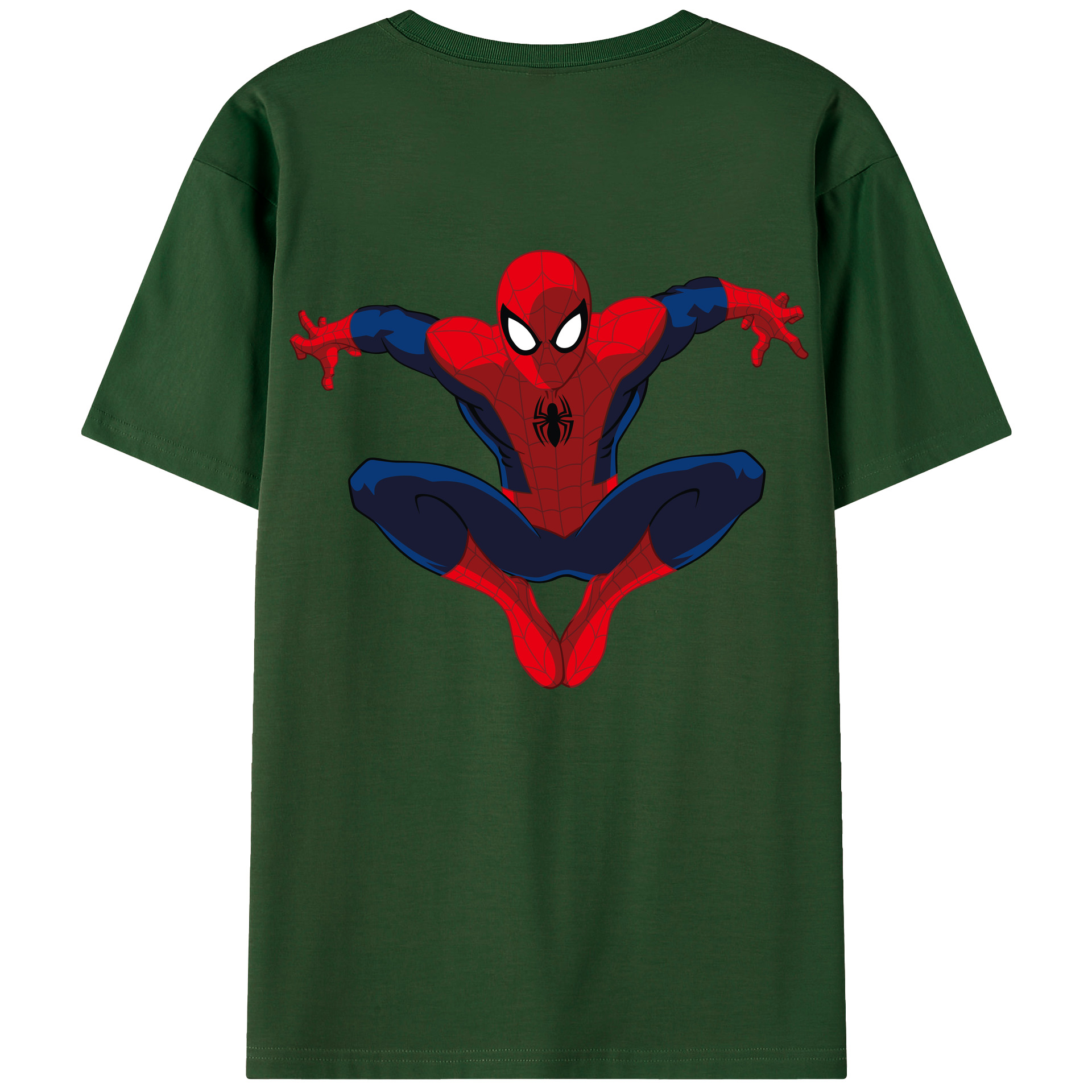 （画像用） アベンジャーズ The Avengers 綿100％半袖Tシャツ（背面プリント）